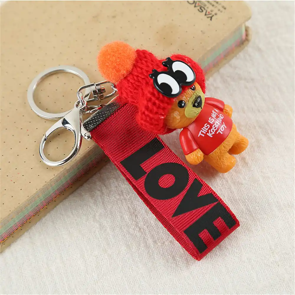 teddy keyrings
