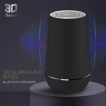 

Portable Bluetooth Wireless Speaker Outdoor Indoor Speaker Super Bass Loudspeaker Handfree Support MIC TF AUX Hifi Surround