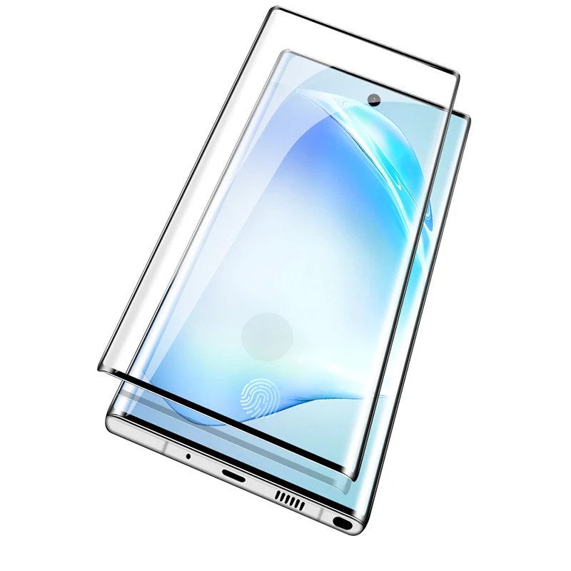 50D закаленное стекло для samsung Galaxy Note 10 Pro 5G S10 стекло Полный Клей протектор экрана для samsung Galaxy Note 8 9 10 Plus 5G