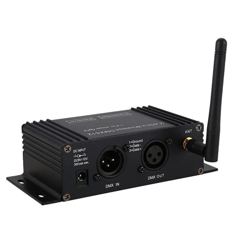 9 шт. DMX512 DMX Dfi DJ 2,4G lcd беспроводной 8 приемник и 1 передатчик управления освещением с адаптером