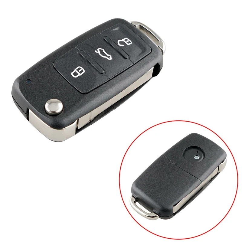 3 кнопки дистанционного ключа подходит для/Caddy Eos Golf Jetta Beetle Polo Up Tiguan Touran 5K0837202AD 5K0 837 202 AD