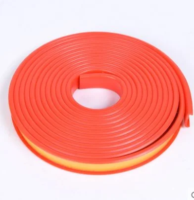 1M PVC Adhesive edge banding tape seal strip Cabinet table edge corner protector furniture veneer sheets decoration accessories red