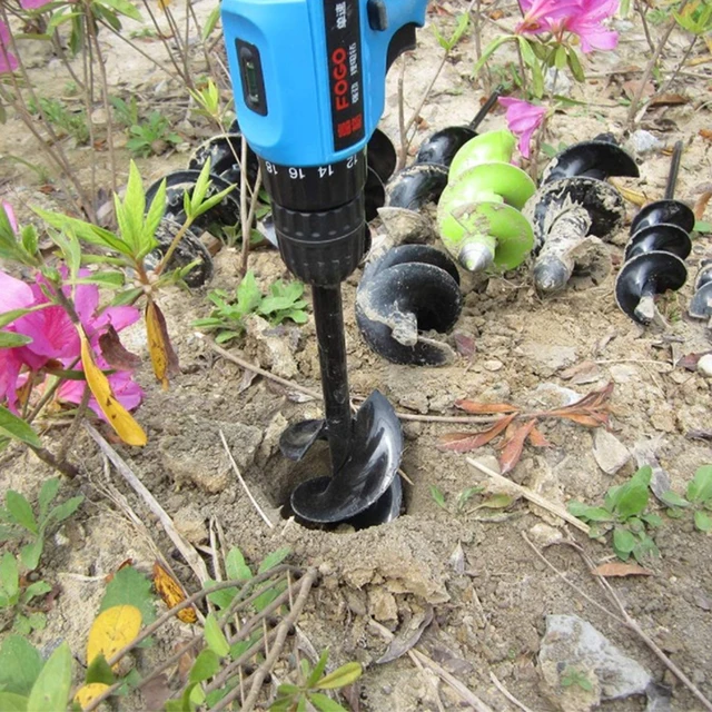 Garden Ground Spiral Drill Power Tools