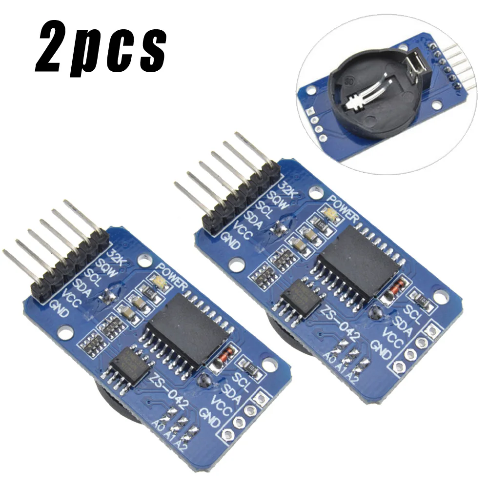 Для Arduino DS3231 ZS042 AT24C32 IIC прецизионный модуль RTC память часов в реальном времени Высокоточный чип часов Ds3231