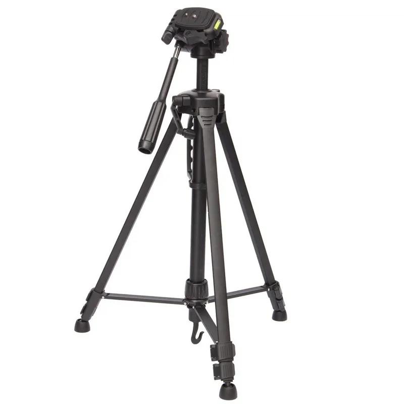 WT-3530 Tripod Travel Camera Tripod Stand Aluminum Adjustable Camera Stand Flexible Head Portable Tripod for Canon Nikon Sony DV DSLR Camera - Цвет: WT-3530 Tripod
