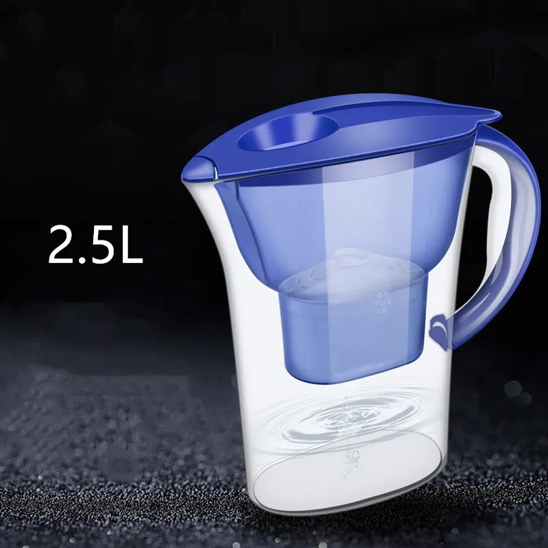 10 Cups Water Pitcher Filter Water Jug Activated Carbon Filter for Health Drink