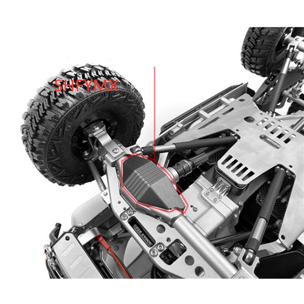 Capo JKMAX Aluminum Alloy Chassis Axle Guard For Remote Control Car JK