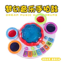 Детский Музыкальный барабан детская электронная клавиатура обучающая игрушка раннее образование обучающая многофункциональная музыкальная пианино сияющая Pi