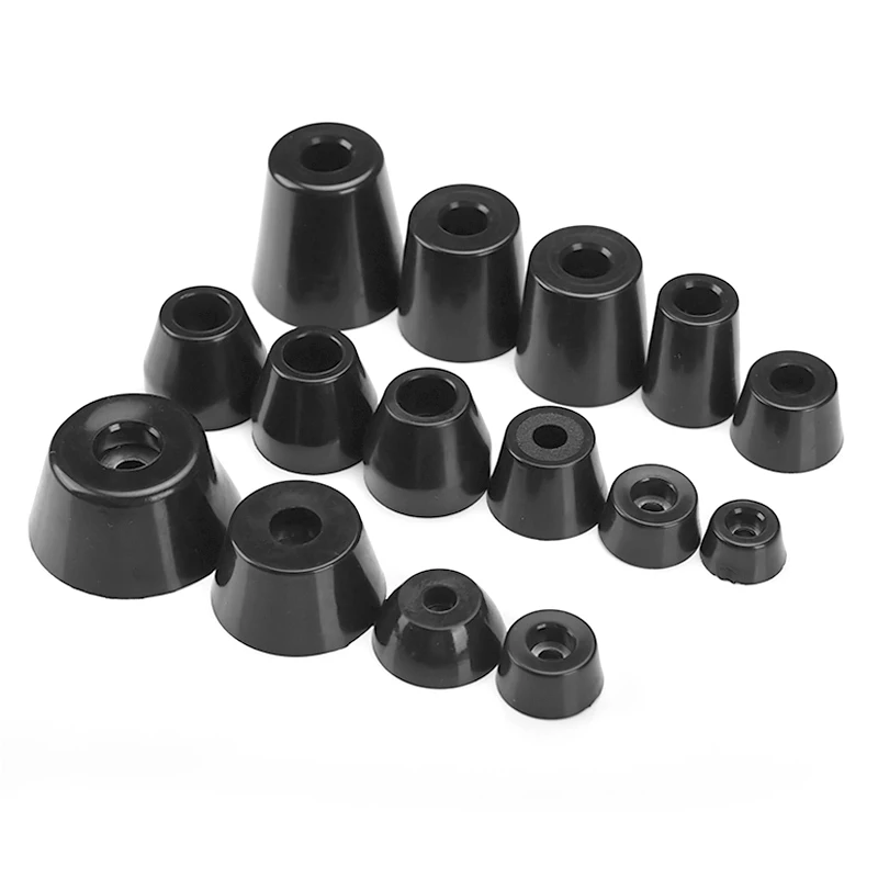 

1pack Black Rubber Feet Chair Floor Protector Non-slip Furniture Foot Table Leg Cover Cabinet Bottom Pads Funiture Accessories