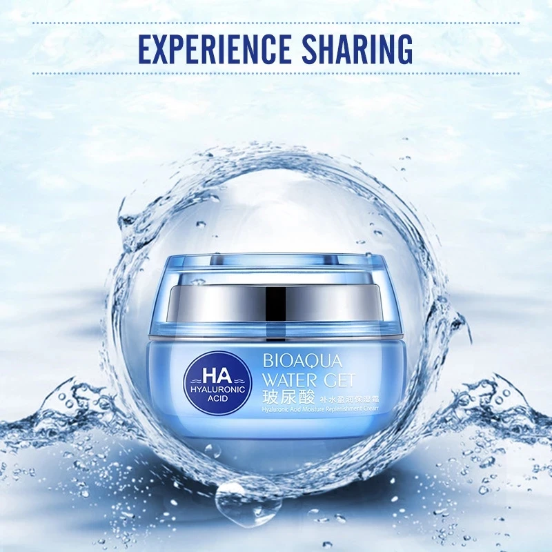 

Health Hyaluronic Acid Face Cream Anti-Aging Shrink Pore Whitening Moisturizing Essence Face Cream Dry Skin Care 50g