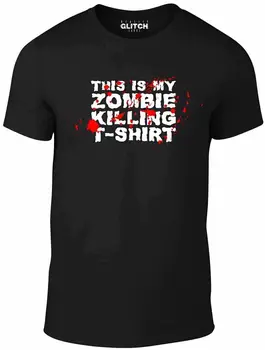 

This is My Zombie Killing T-Shirt - Funny Undead Zombies Kill Blood T Shirt COD