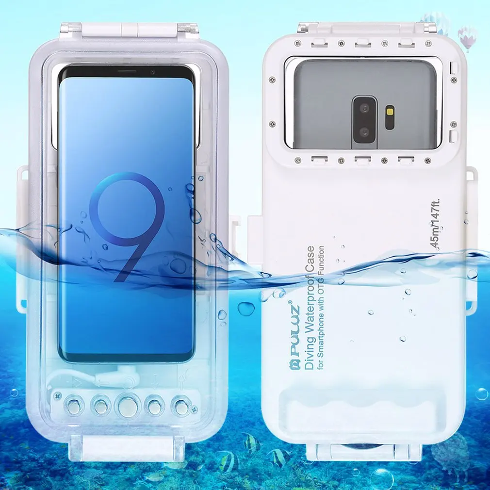 Puluz Android Type C Otg Мобильный телефон Универсальный водонепроницаемый корпус для
