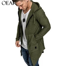 OEAK зимние мужские куртки и пальто, теплая длинная куртка, модная мужская повседневная куртка, новинка