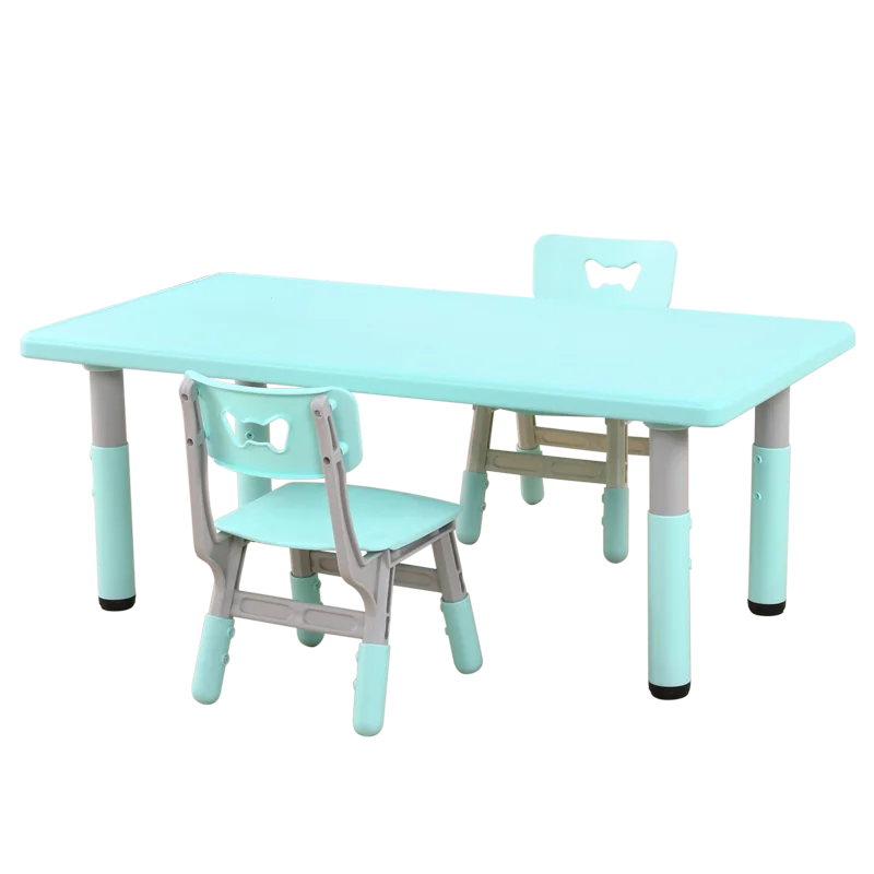 

M8 Kindergarten Table and Chair Set Children's Multi-function Lifting Table Baby Learning Toys Plastic Table Game Table Chairs