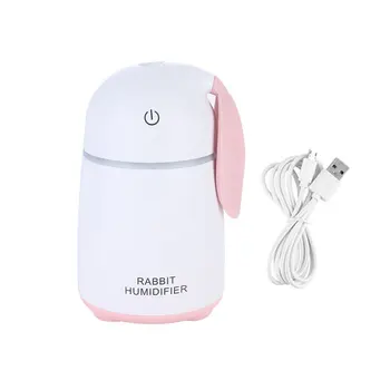 

2018 New USB Mini Water humidifier Top Mist Diffuser Ultrasonic Air Humidifier Creative Cartoon Rabbit Car Atomizer Air Purifier
