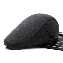 Повседневная мужская и женская шапка duckbill& Ivy гольф для вождения на плоской подошве газетный берет LX9E