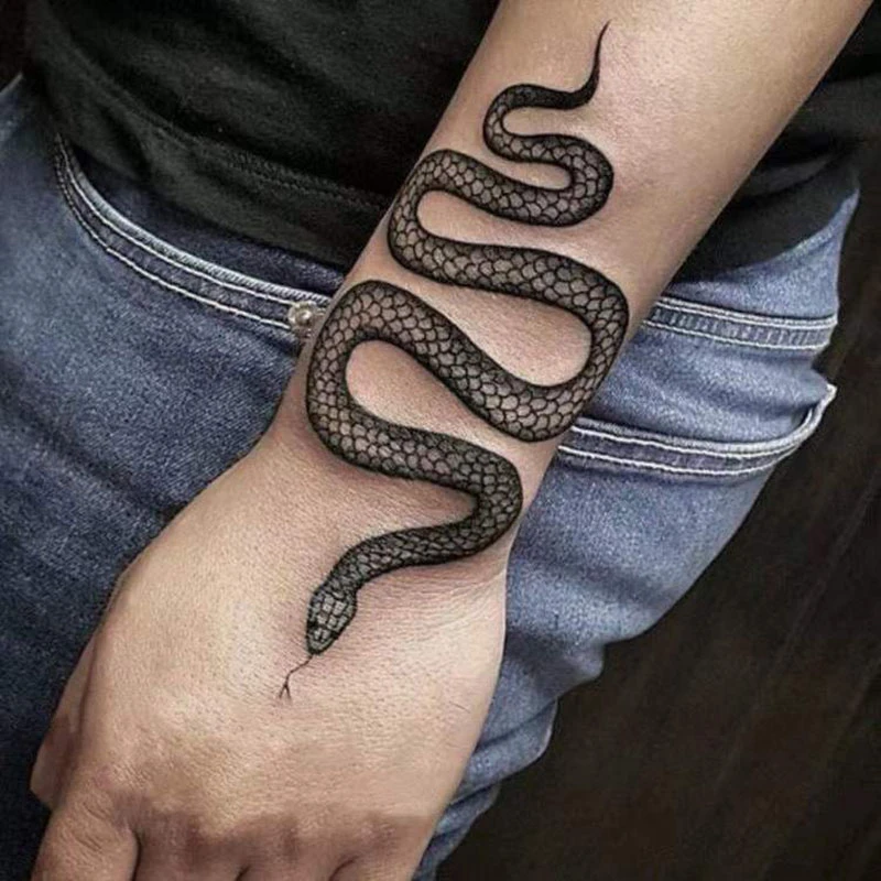 Update 94+ about snake wrist tattoo super cool .vn