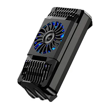 

AH101 Smart Mobile Phone Cooler USB Fan Lightweight Radiator Anti-noise Handheld Heatsink Stand Gaming with Clip 5V / 2A OUTAD