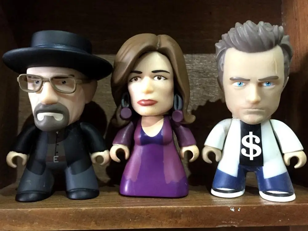 1 подарочная коробка 16,5 см Breaking Bad Гейзенберга фигурку куклы рисунки из мультфильма ПВХ Джесси Пинкман Уолтер модель игрушки d10
