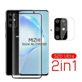 

2 in 1 protective glass for samsung galaxy s20 ultra camera screen protector for samsung s 20 s20 plus s20+ tremp glasses film
