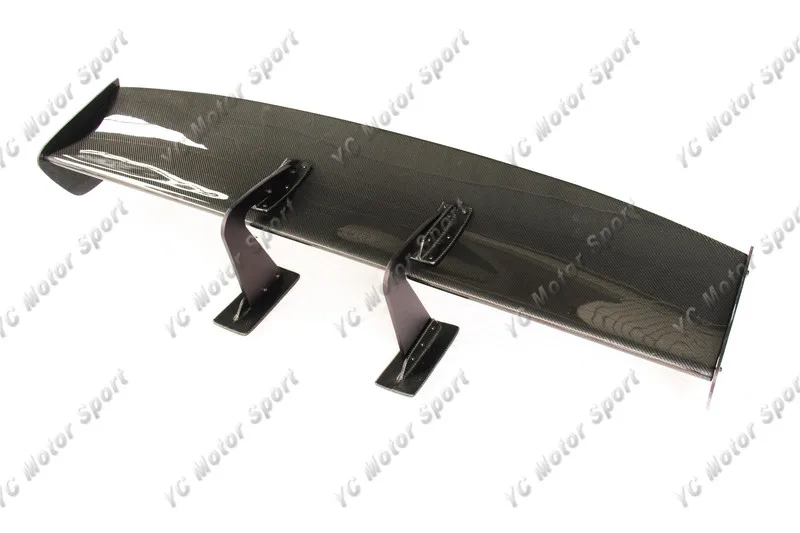 Universal Voltex Type 7 SWAN NECK Style 1600mm GT Wing Spoiler (Fits EVO7 8 9 GTR35 GT86 S2000 etc.) CF (3)