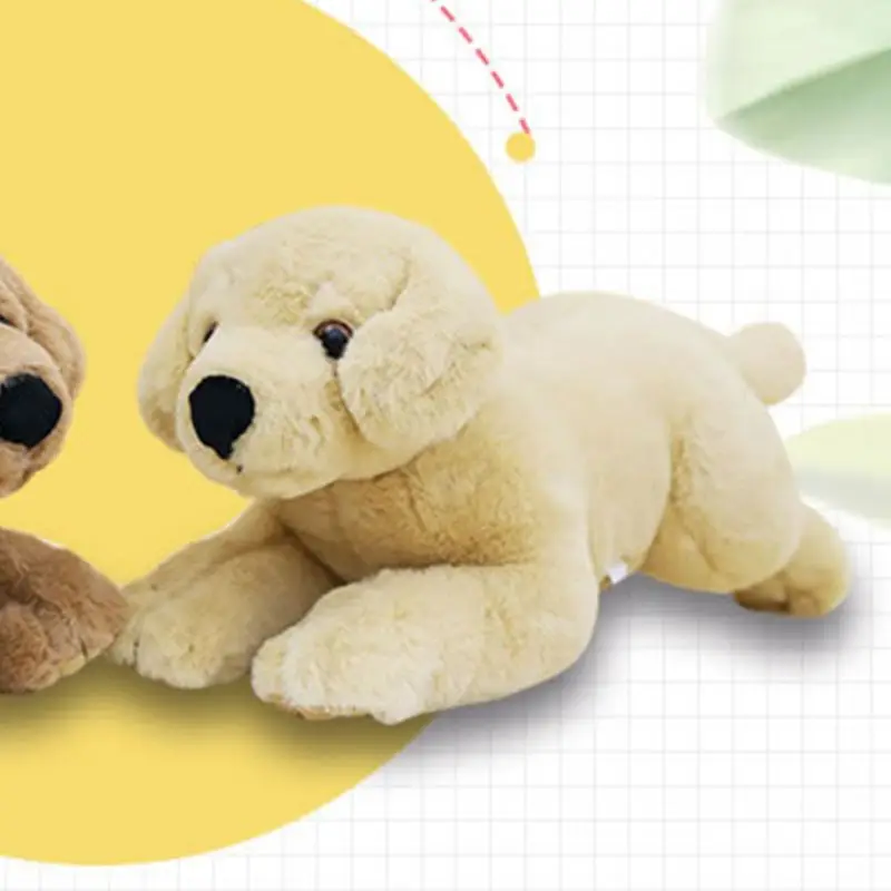 ERDAO Dog Plush Hugging Pillow Very Soft Puppy Stuffed Animals Toy Gifts Gray, 