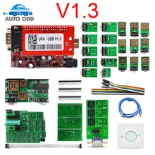 Upa 2019 ferramenta de diagnóstico automotivo, usb, programador upa, UPA-USB ecu, v1.3, com adaptador completo