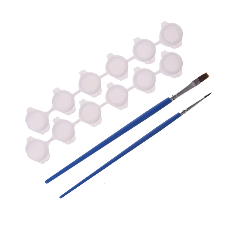 2 набора художника краски кисти Акварельные акриловые масляные краски ing рисунок+ пигментная коробка