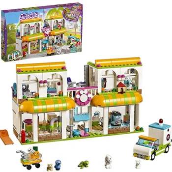 

Compatible with lepining Friends City Heart Animal Center 41345 Friends Pet Store Creative Friends Building Block Toys