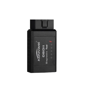 

KONNWEI KW910 supports full protocol ELM327 OBD2 car fault diagnostic instrument detector tool