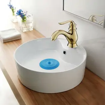 

Circle Silicone Tub Bathtub Stopper Drain Wide Scope of Application Plug Sinks Strainer Flat Cover for Kitchen Bathroom Laundry