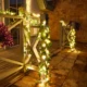 Guirnalda de luz LED Solar Artificial para decoración de bodas y Navidad, enredadera de hojas verdes, hiedra, vid, lámpara colgante, 10/5/2m