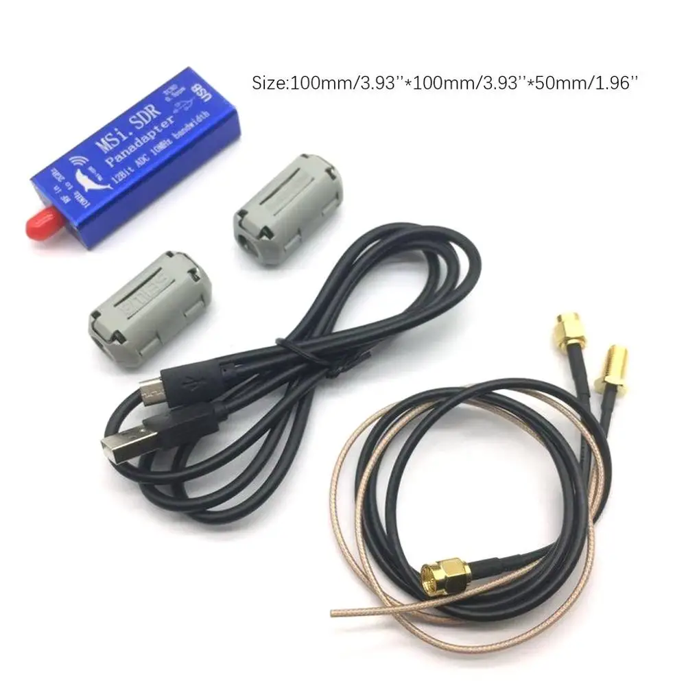 Повышенная чувствительность MSI. SDR 10 кГц до 2 ГГц Panadapter панорамный модуль спектра для SDRPlay черный