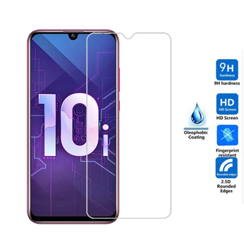 9H Защитное стекло для huawei Honor 10i закаленное стекло на Honor10i Honor 10 i Honer 10i HRY-LX1T глобальная Защитная пленка для экрана