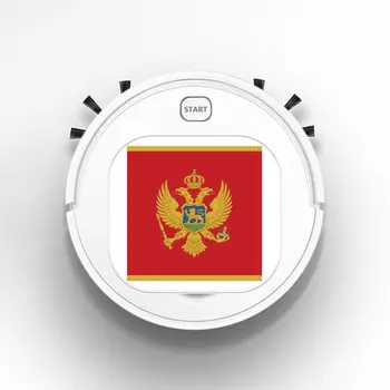 

1800Pa Robot Vacuum Cleaner Multifunctional Smart Floor Sweeper 3-In-1 Auto Rechargeable Dry Wet for Home flag of montenegro