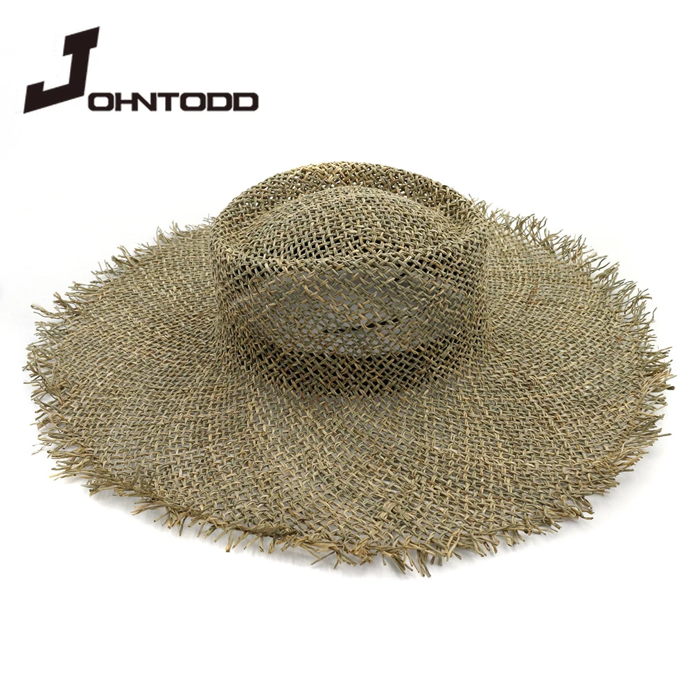 

New Fashion Hot Hollow Big Brim Sun Hat For Wide Brim Summer Straw Beach Women Hats beach hat summer hats for beach women cap