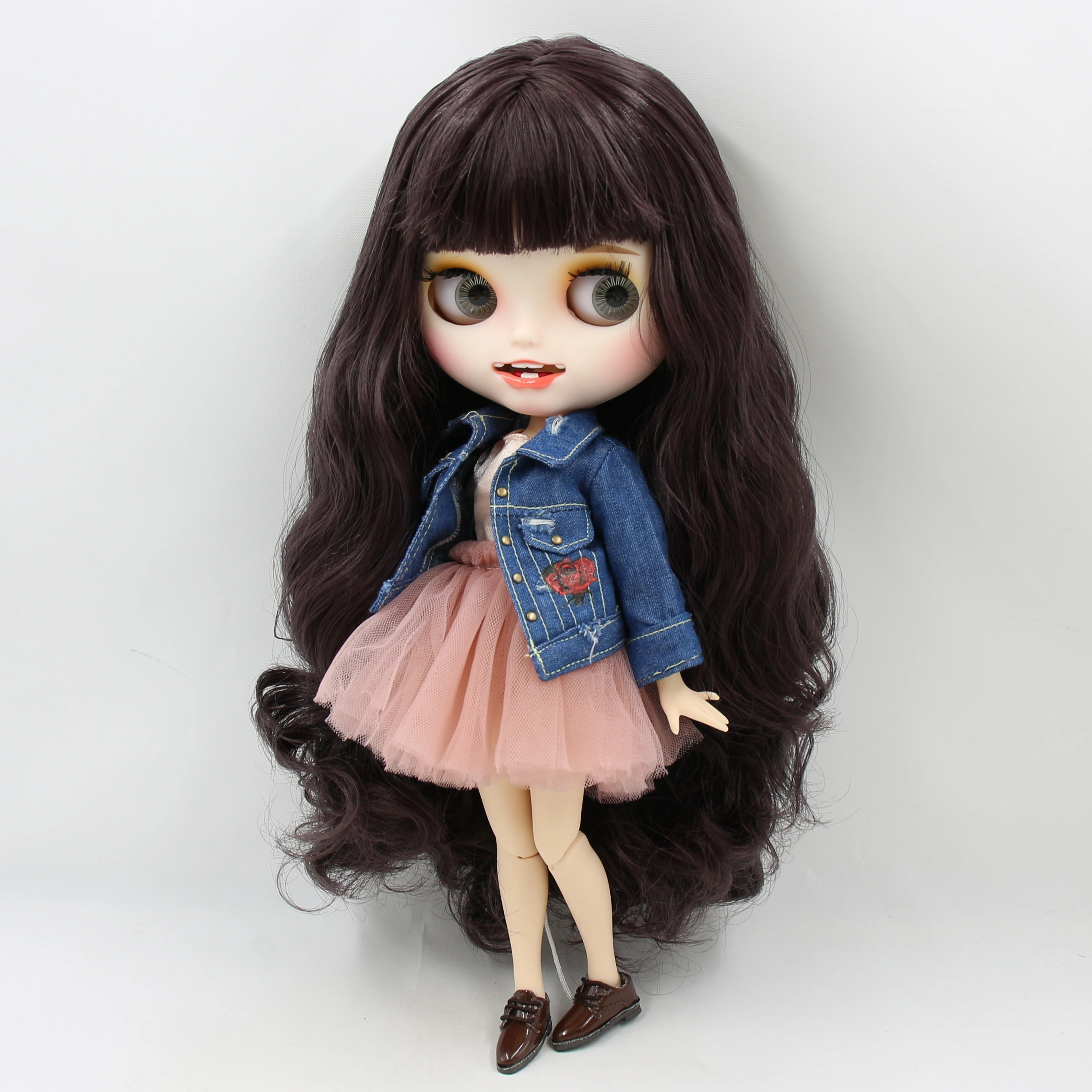 ICY factory blyth doll joint body bjd toy custom doll naked doll with hands AB matte face on sale 1/6 30cm