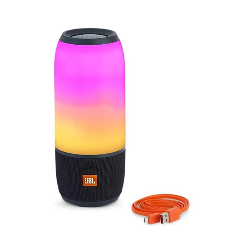 JBL Pulse 3 Беспроводная Bluetooth Колонка Altavoz с функцией Bluetooth IPX7 Водонепроницаемая стерео Бас Som Jbl Enceinte Беспроводная колонка s - Цвет: Черный