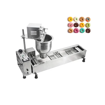 

Newest Commercial Donut Maker Electric 220V Automatic Doughnut Donut Machine Maker Fryer