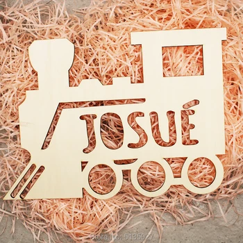 

TRAIN Personalised Wooden Wall-Door Hanging-Plaque-wall hanging-kids door sign-custom name-kids gift-baby gift