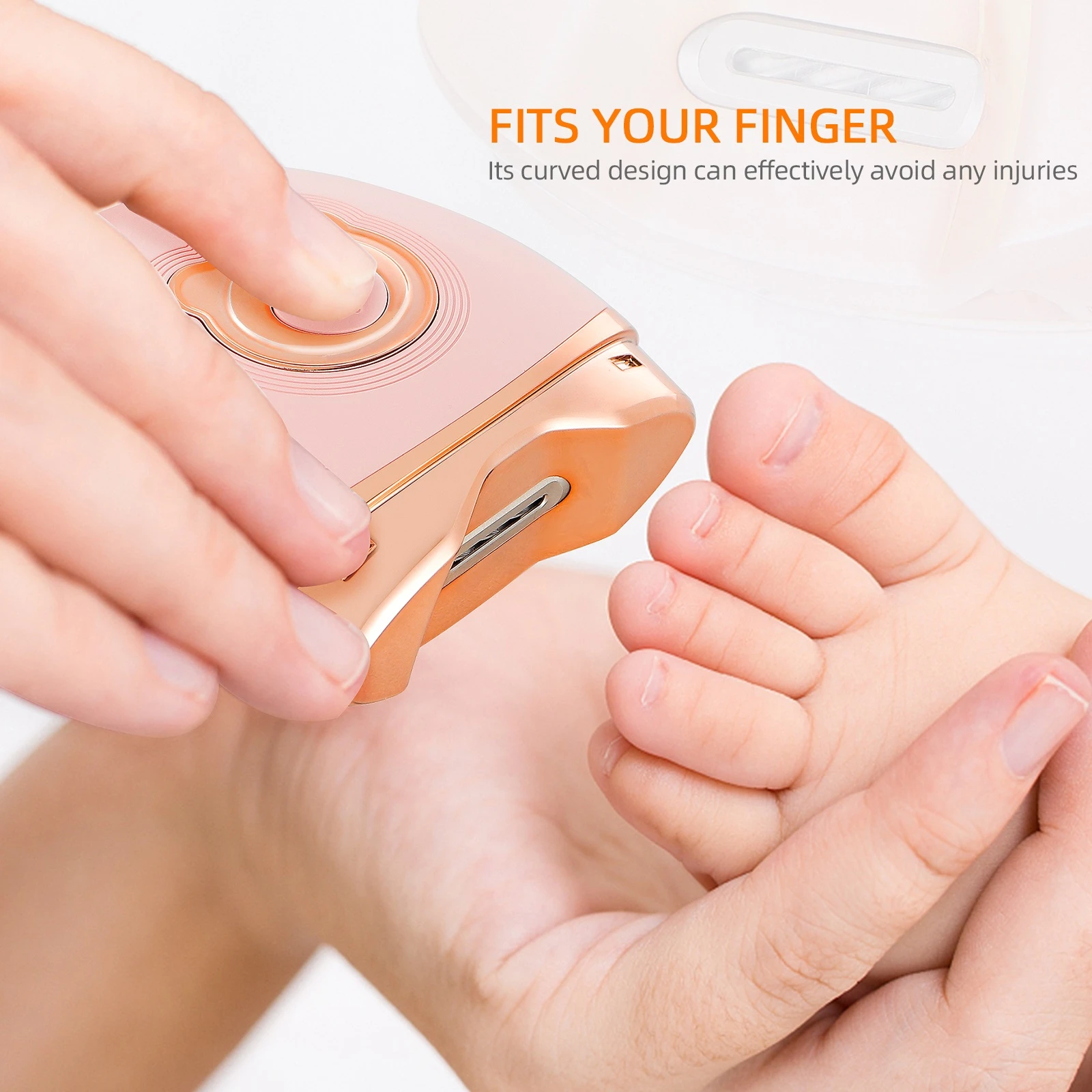 Coupe Ongles Electrique Rechargeable Usb Pour Bebe Ciseaux Pour Enfants Soins Surs Manucure Et Pedicure Aliexpress