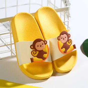 

New Kids Girls Boys Beach Pool Shoe Slippers Bathroom Non-slip Slippers Fruit Sandals Shoes Casual For Kids Outdoor Garden Shoes