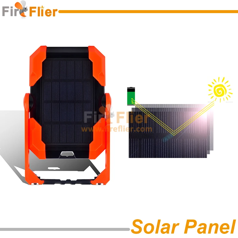 Solar Led Flood Work Light solar panel