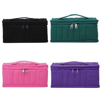 

38 Bottles Essential Oil Storage Bag Portable Essential Oil Carrying Case Large Capacity Shockproof Storage Bag For Nail Polish