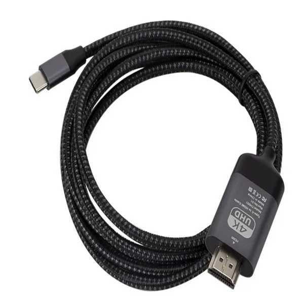 MHL usb type C к HDMI 1080P HD ТВ кабель адаптер для телефонов Android samsung US - Цвет: Черный
