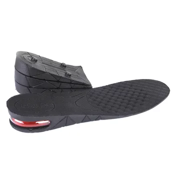 

Unisex Lift Shoe Insoles Air Cushion 4 Layers Heel Insert Increase Taller