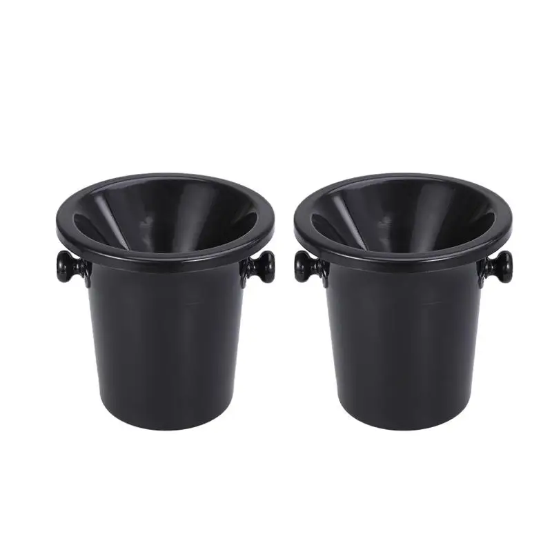 2 шт Круглые двойные уши винные шпиттоны пластиковые дегустации Spittoon ведро для