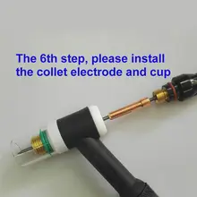 18 шт TIG Короткие газа объектив Керамика Насадка+ тепловые чашки комплект WP17/18/26 2,4 мм 3/32 дюймов O-образных уплотнительных кольца газовый объектив фарфоровых изоляторов