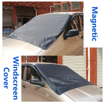 

Windproof Windshield cover Anti-theft Magnet Sun Shield Snow Ice Frost