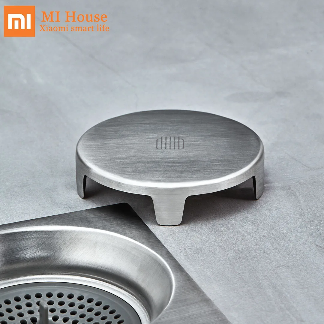 

XIAOMI Diiib Floor Drain Deodorant Proof 304 Stainless Steel Swirling Drainage Kitchen Bathroom Anti-blocking Filter Drain